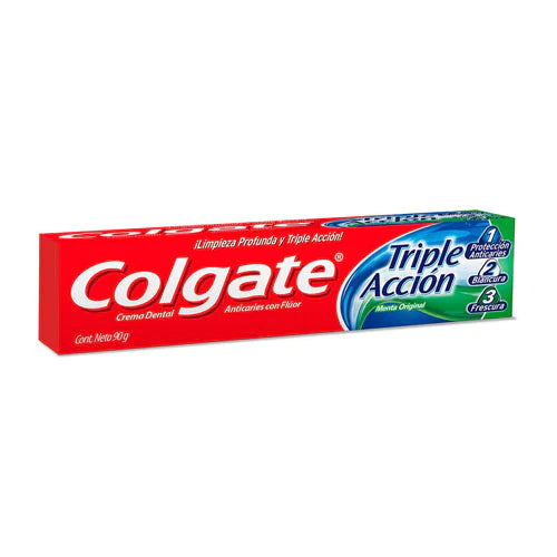 Pack x 3 Pasta dental Colgate Triple Acción 90gr