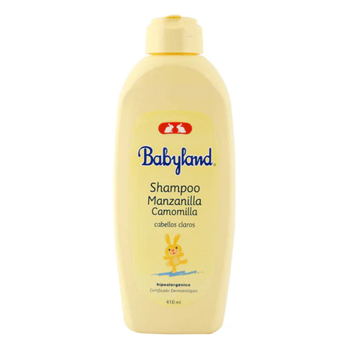 Pack x 3 Shampoo Babyland Manzanilla 410ml