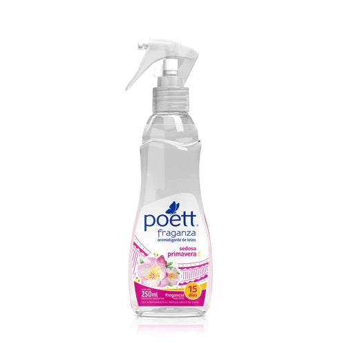 Aromatizante de telas Poett primavera 250ml con gatillo