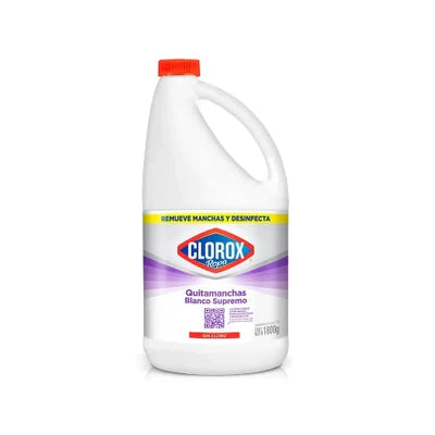 Quitamanchas Clorox Blanco Supremo 1800g