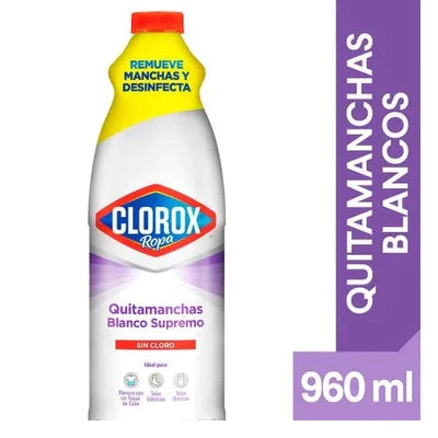 Quitamanchas Clorox Blanco Supremo 960g