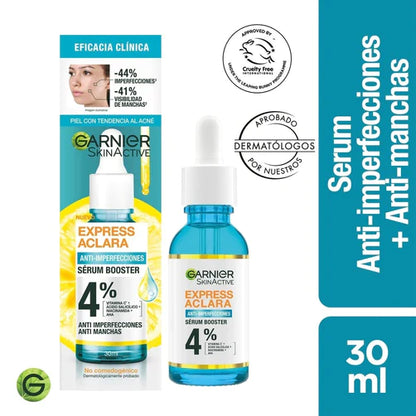 Serum Garnier Express Aclara Anti-imperfecciones 30ml