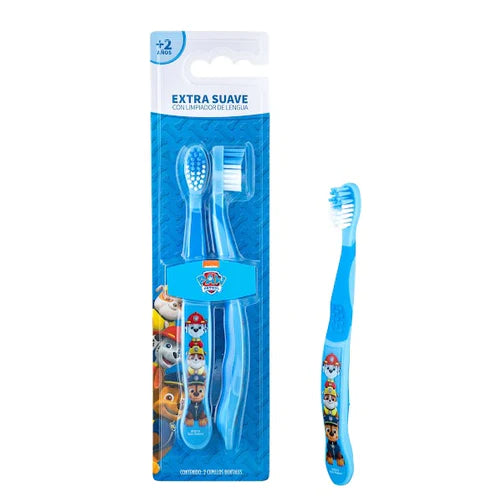 Set 2 Cepillos dentales Paw Patrol extra suave