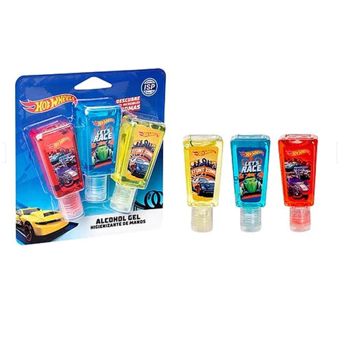 Set Alcohol gel 3 x 29ml Hot Wheels (1 unidad)