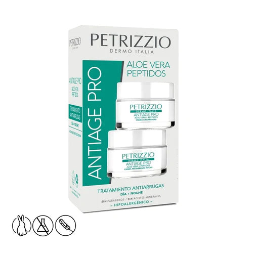 Set de tratamiento Antiage Pro Petrizzio Aloe Vera día + noche