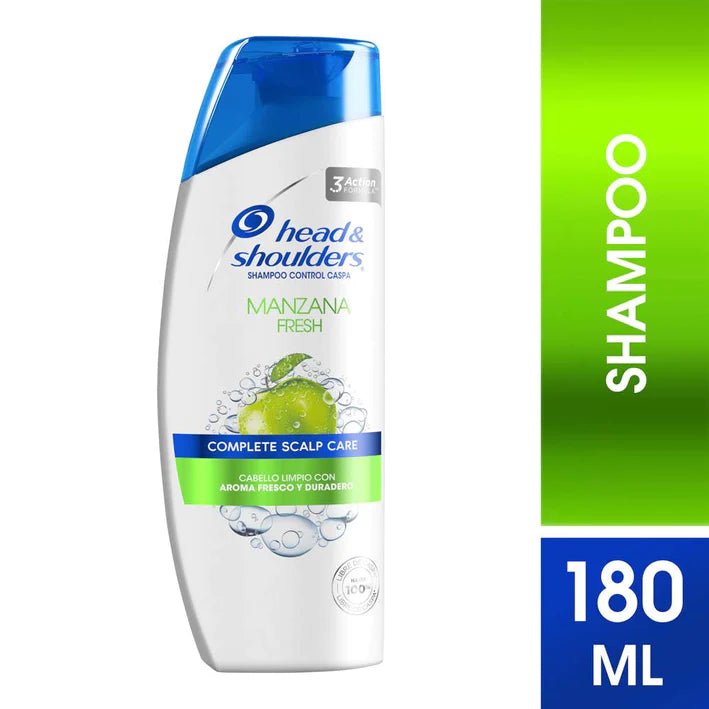 Pack x 3 Shampoo Head & Shoulders Apple Fresh 180ml