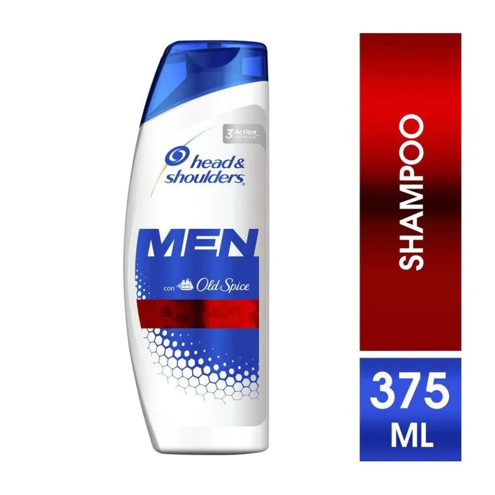 Pack x 3 Shampoo Head & Shoulders Old Spice 375ml