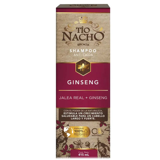 Shampoo Tio nacho Ginseng 415ml