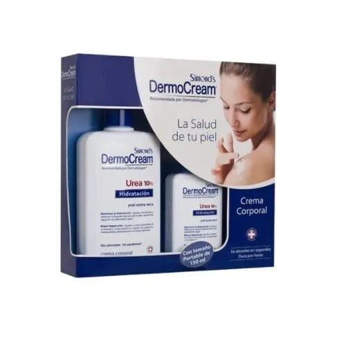 Dermocream Estuche cremas Urea 10% 400ml + 150ml