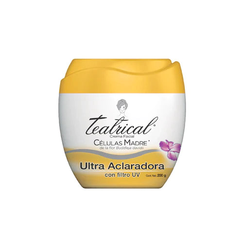 Crema facial Teatrical células Madre Aclaradora 200ml