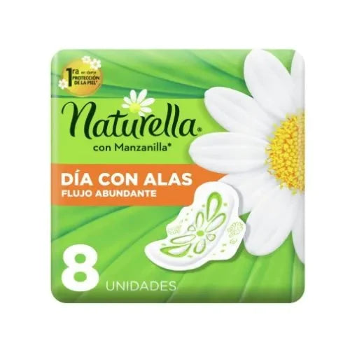 Pack x 3 Toalla higienica Naturella regular 8 unidades