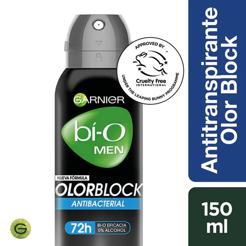 Pack x 3 Desodorante spray Bio Men Olorblock 150ml