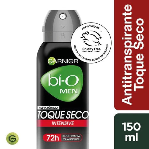 Pack x 3 Desodorante spray Bio Toque seco hombre 150ml