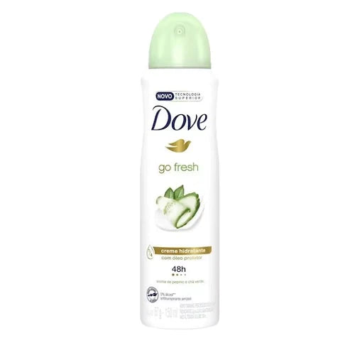 Pack x 3 Desodorante Dove spray Go Fresh Pepino 150ml