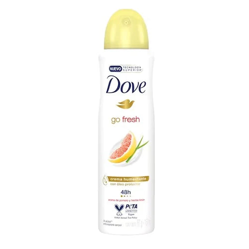 Pack x 3 Desodorante Dove spray Go Fresh Pomelo 150ml