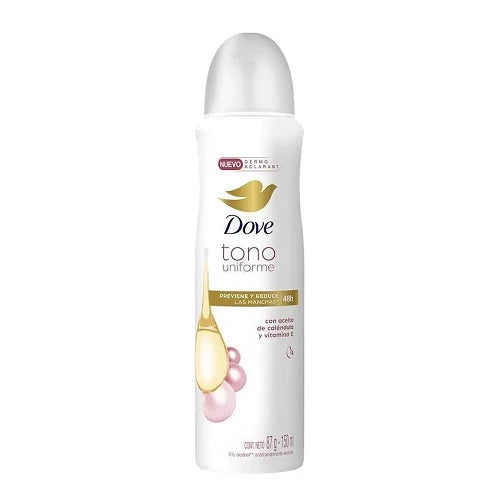 Pack x 3 Desodorante Dove spray tono uniforme 150ml