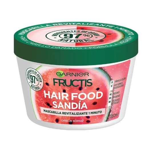 Pack x 3 Mascarilla capilar Fructis Hair Food Sandía 350ml