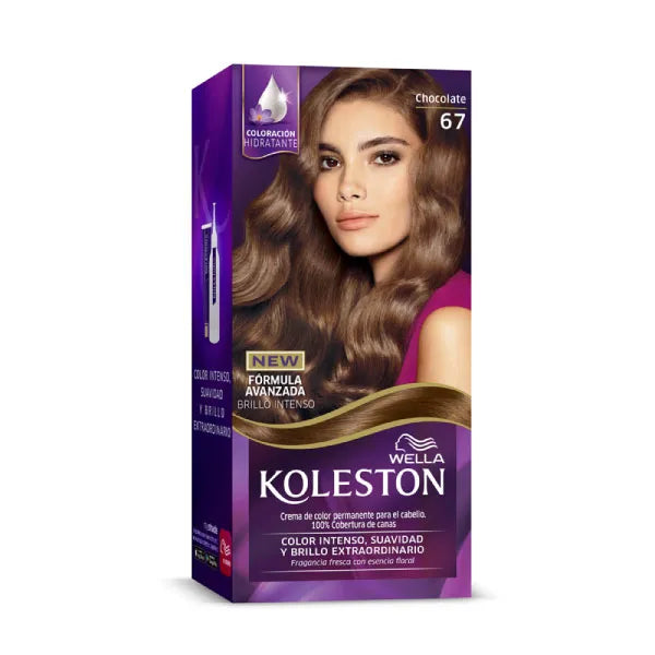 Pack x 3 Koleston Wella mini kit 67 Chocolate