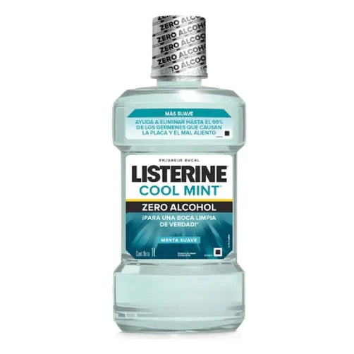 Enjuague bucal Listerine Cool Mint Zero Alcohol 1lt