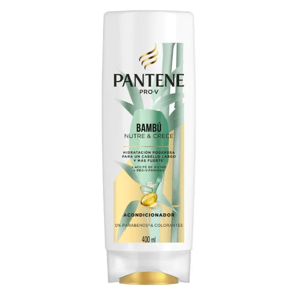 Pack x 3 Acondicionador Pantene Bambú 400ml