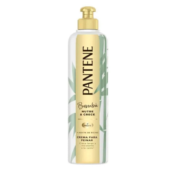 Crema peinar Pantene Nutre & Crece bambú 300ml