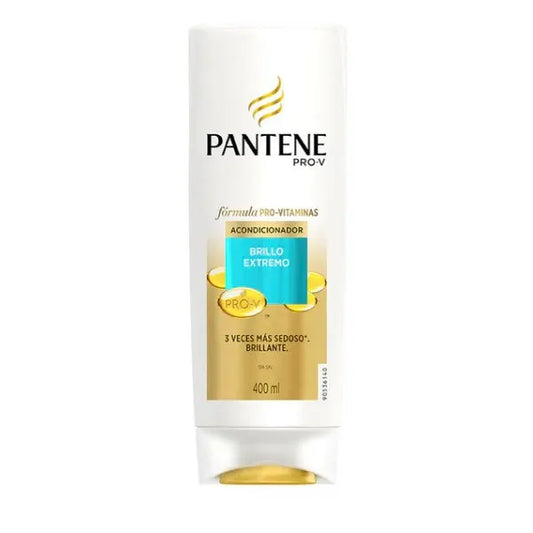 Pack x 3 Acondicionador Pantene Brillo Extremo 400ml