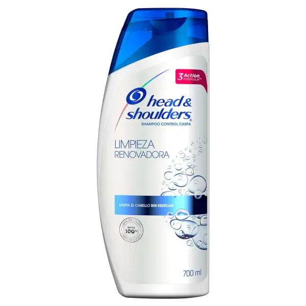 Pack x 3 Shampoo Head & Shoulders Limpieza Renovadora 375ml