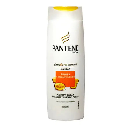 Pack x 3 Shampoo Pantene Fuerza y Reconstrucción 400ml